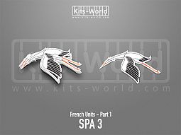 Kitsworld SAV Sticker - French Units - SPA 3 